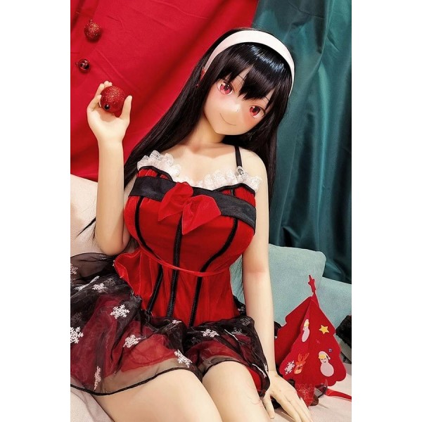 Anime Big Breasts sex doll 155cm F Cup Aotume -87 Silicone Head + TPE Body